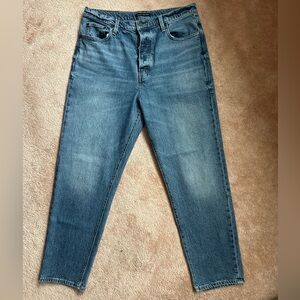 LUCKY BRAND High Rise Mom Jean Drew 12/31 A